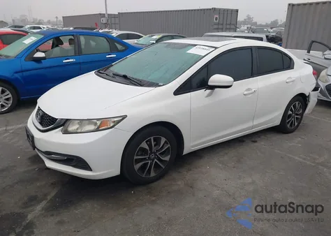 2014 Honda Civic Ex из США, поврежденный, VIN 19XFB2F88EE215931